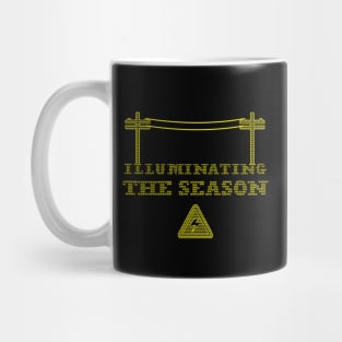 Illuminating The Season - Christmas Lineman / Electrician Mug